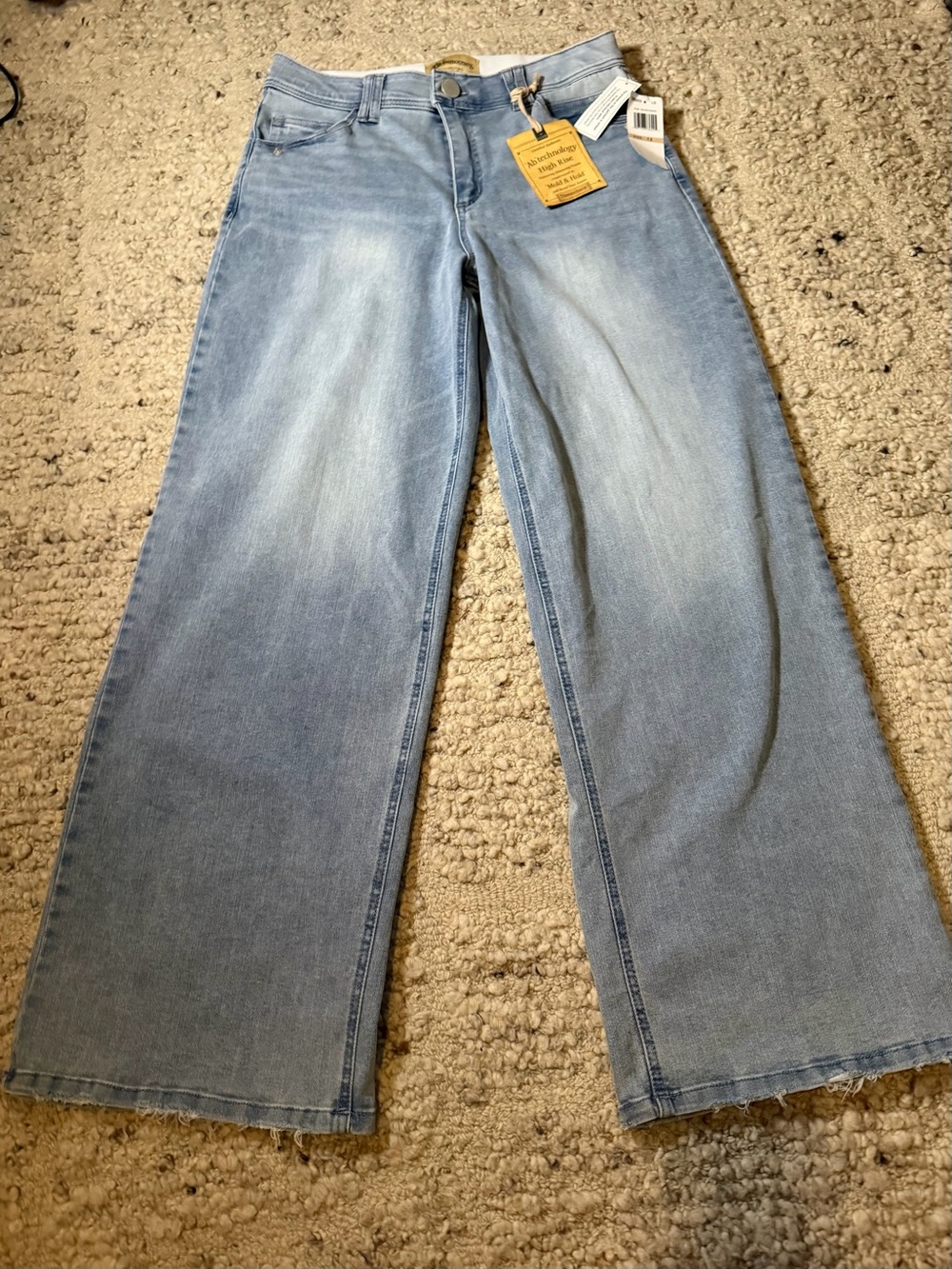 Democracy Light Blue Wide-Leg Women's Jeans